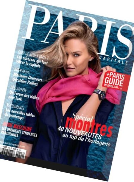 Paris Capitale – Avril 2016 Cover