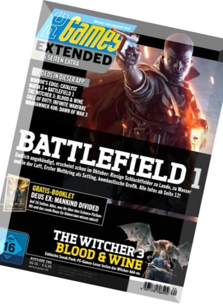 PC Games – Extended Nr.6, 2016 Cover