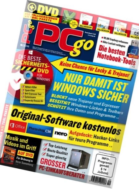 PC Go Magazin – Juni 2016 Cover