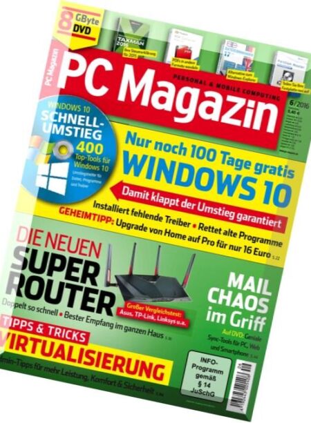 PC Magazin – Juni 2016 Cover