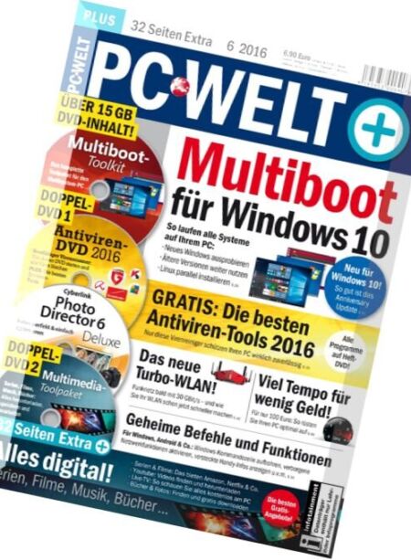 PC-Welt – Juni 2016 Cover