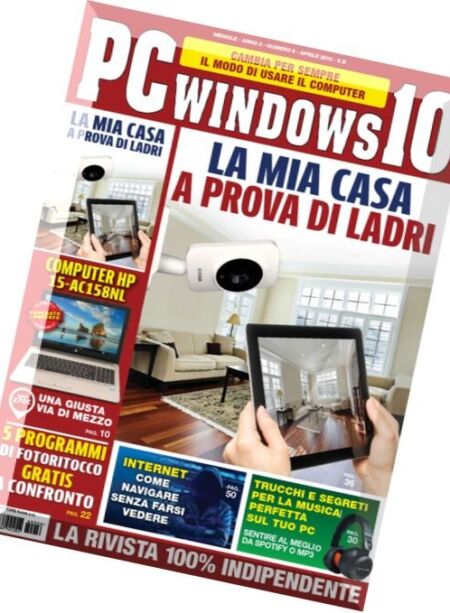 PC Windows 10 – Aprile 2016 Cover