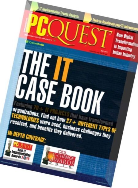 PCQuest – May 2016 Cover