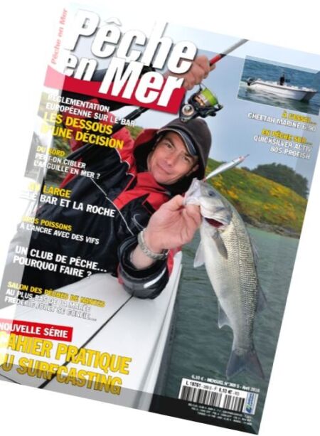 Peche en Mer – N 369, Avril 2016 Cover