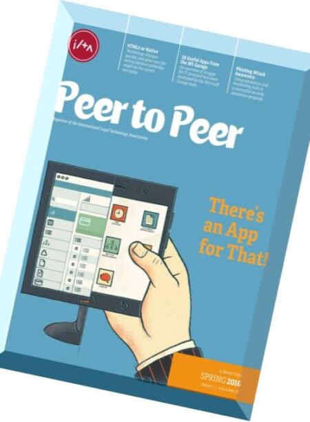 Peer to Peer Magazine – Spring 2016 Cover