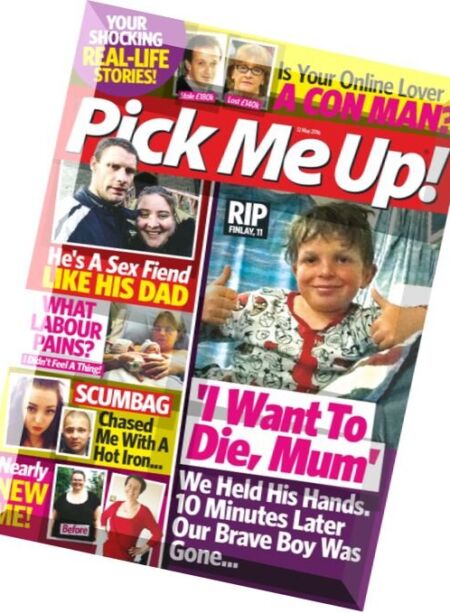 Pick Me Up ! – 12 May 2016 Cover