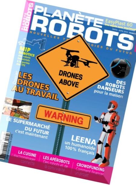 Planete Robots – Mars-Avril 2016 Cover