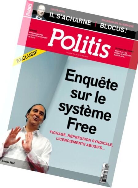 Politis – 19 au 25 Mai 2016 Cover