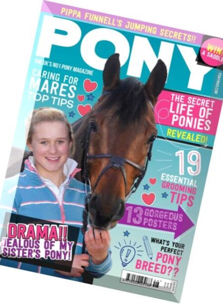Pony Magazine – June 2016 Cover