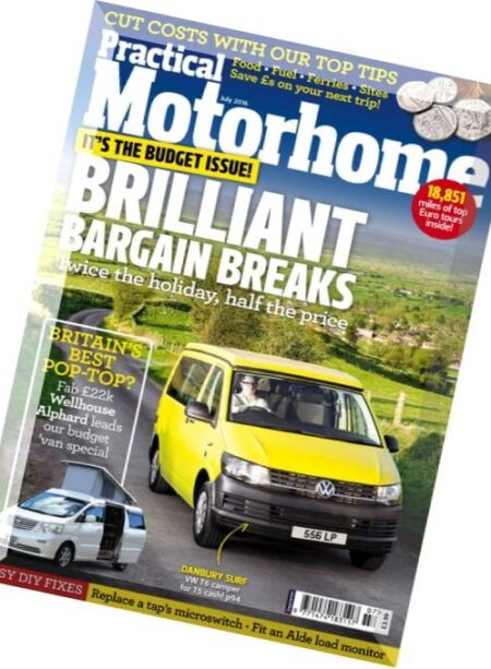 Practical Motorhome – July 2016 Cover