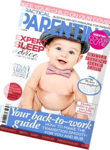 Practical Parenting Australia – June 2016 Cover