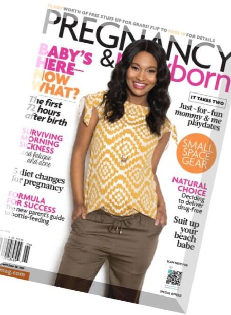 Pregnancy & Newborn – June 2016 Cover