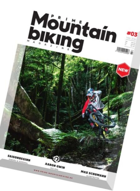 Prime Mountainbiking – Mai 2016 Cover
