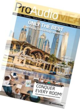 Pro Audio Middle East – May-June 2016