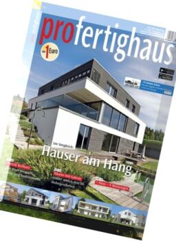 Pro Fertighaus – Mai-Juni 2016