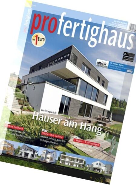 Pro Fertighaus – Mai-Juni 2016 Cover