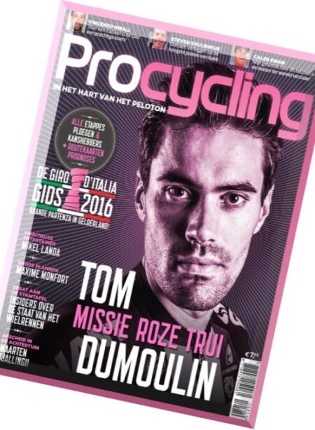 Procycling Nederland – De Giro D’Italia 2016 Cover