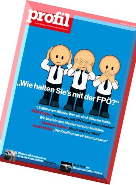 Profil – 2 Mai 2016 Cover