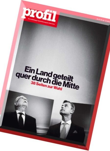Profil – 23 Mai 2016 Cover