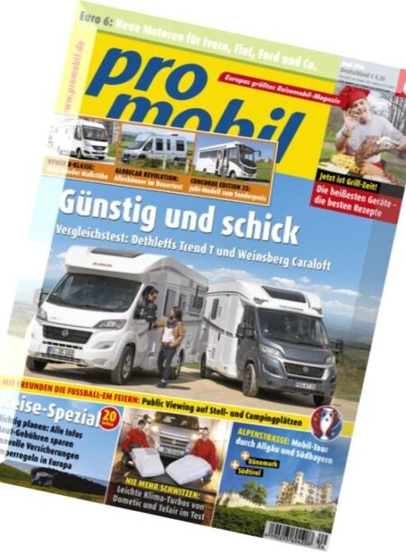 promobil – Juni 2016 Cover