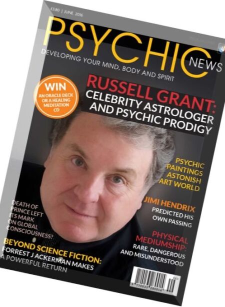 Psychic News – June 2016 Cover