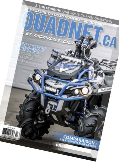 Quadnet – Juin-Juillet 2016 Cover