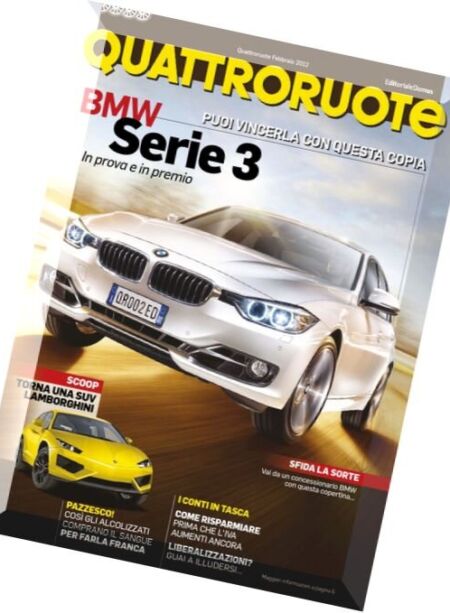 Quattroruote Italia – Febbraio 2012 Cover