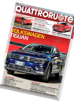 Quattroruote – Maggio 2016