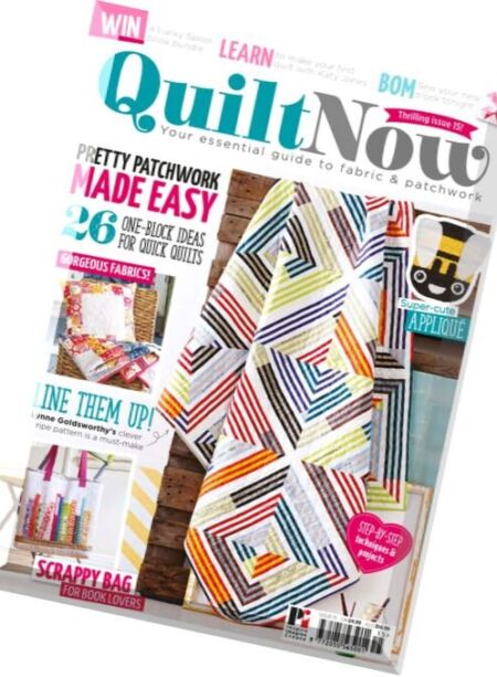 Quilt Now – Issue 15 Cover