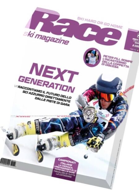 Race Ski – Aprile 2016 Cover