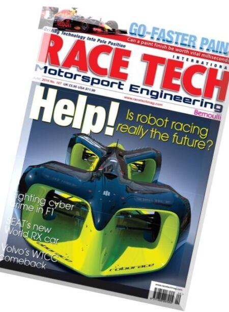 Race Tech – June 2016 Cover