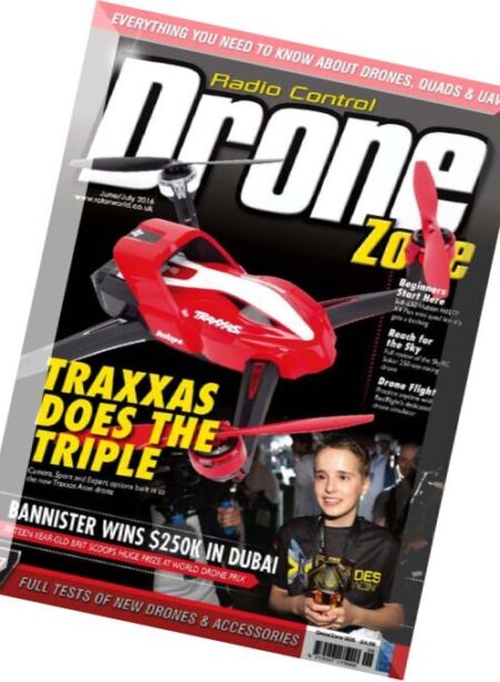 Radio Control DroneZone – June-July 2016 Cover