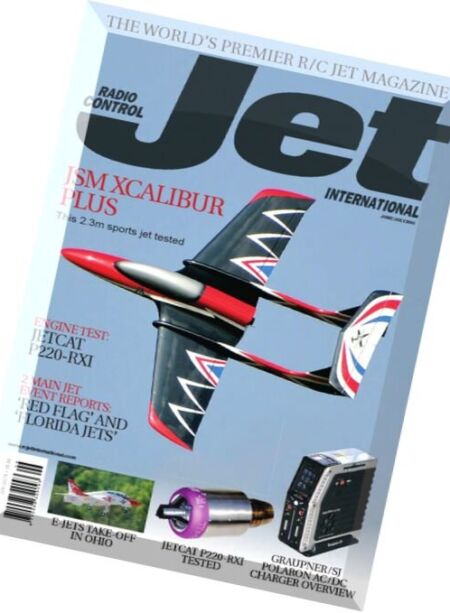 Radio Control Jet International – June-July 2016 Cover