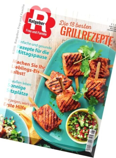 Ratgeber Frau und Familie – Juni 2016 Cover