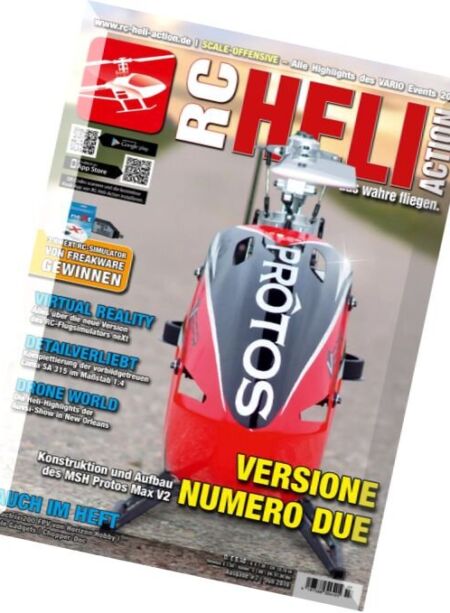 RC-Heli Action – Juli 2016 Cover