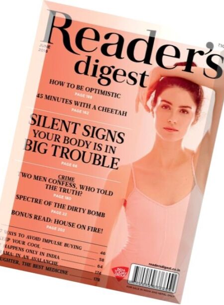 Reader’s Digest India – June 2016 Cover