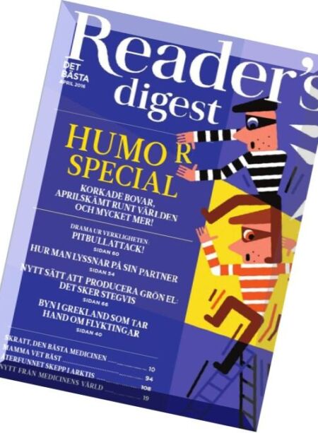 Reader’s Digest Sweden – April 2016 Cover