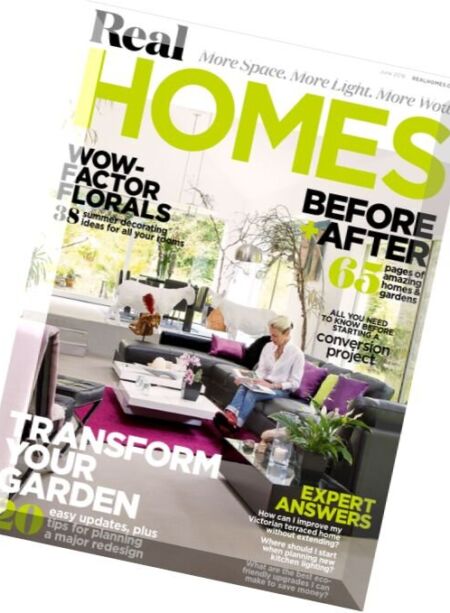 Real Homes – June 2016 Cover