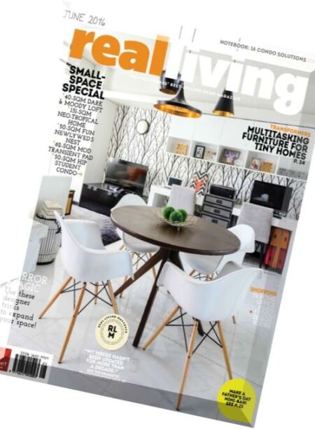 Real Living Philippines – June 2016 Cover