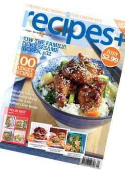 recipes+ – May 2016