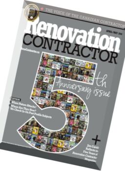 Renovation Contractor – April-May 2016