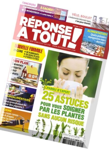 Reponse a Tout! – Juin 2016 Cover