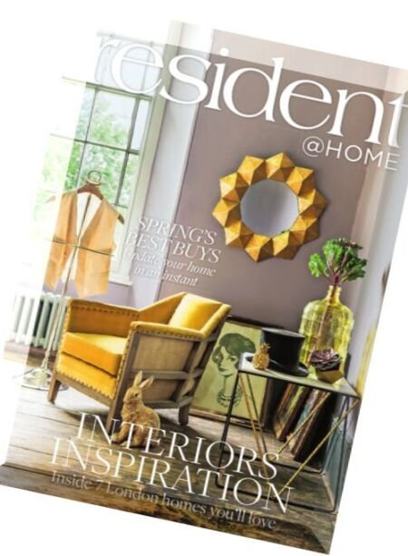 Resident @ Home – Spring 2016 Cover