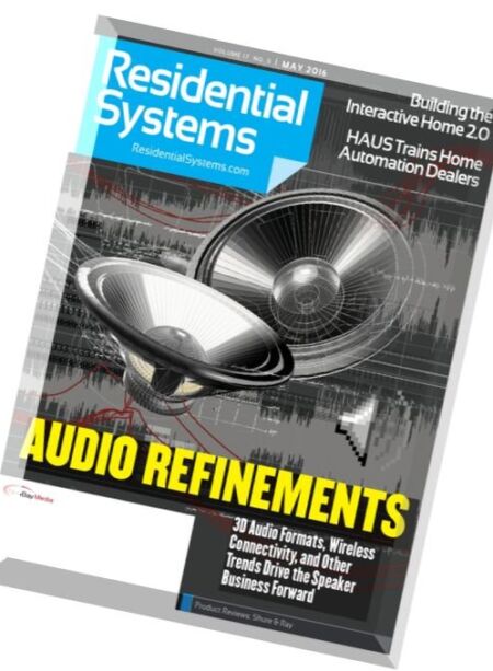 Residential Systems – May 2016 Cover