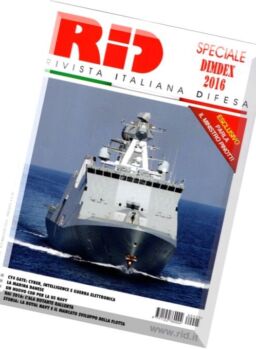 Rivista Italiana Difesa – Maggio 2016