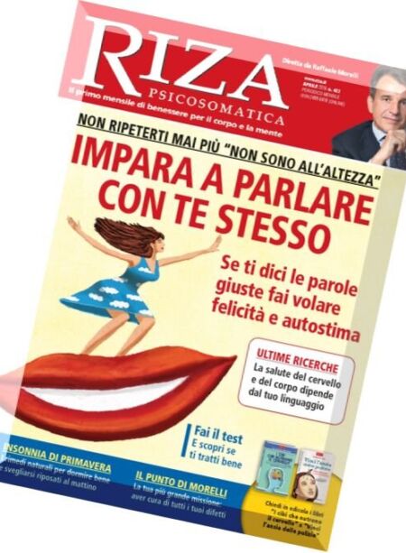 Riza Psicosomatica – Aprile 2016 Cover