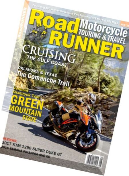 RoadRUNNER – July-August 2016 Cover