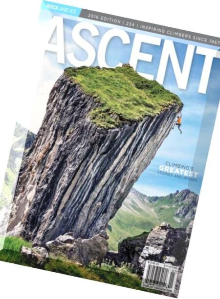 Rock and Ice – May 2016 Cover