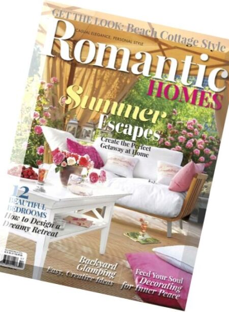 Romantic Homes – July 2016 Cover