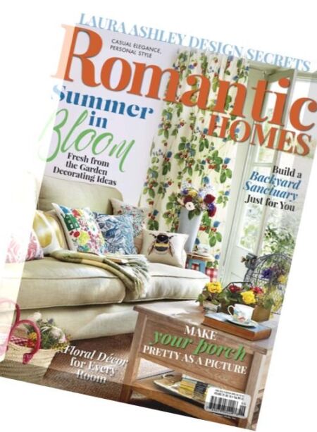 Romantic Homes – June 2016 Cover